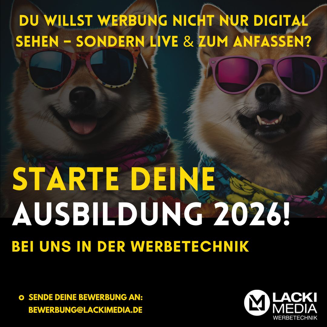 Ausbildung Werbetechnik